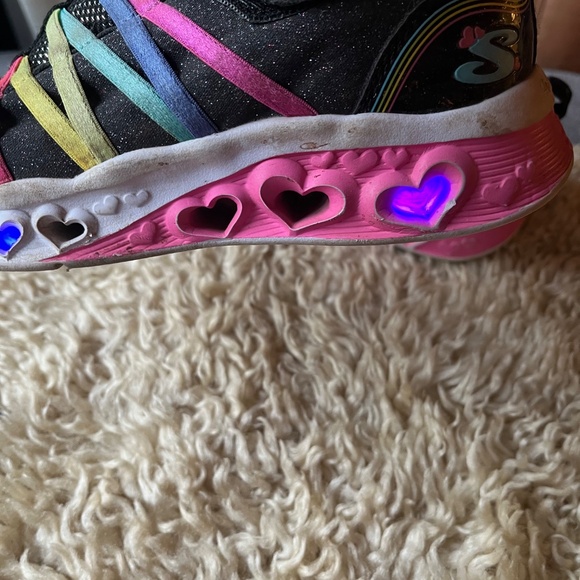 Sketchers Flutter Hearts Bestie shoes 2 - Picture 6 of 6